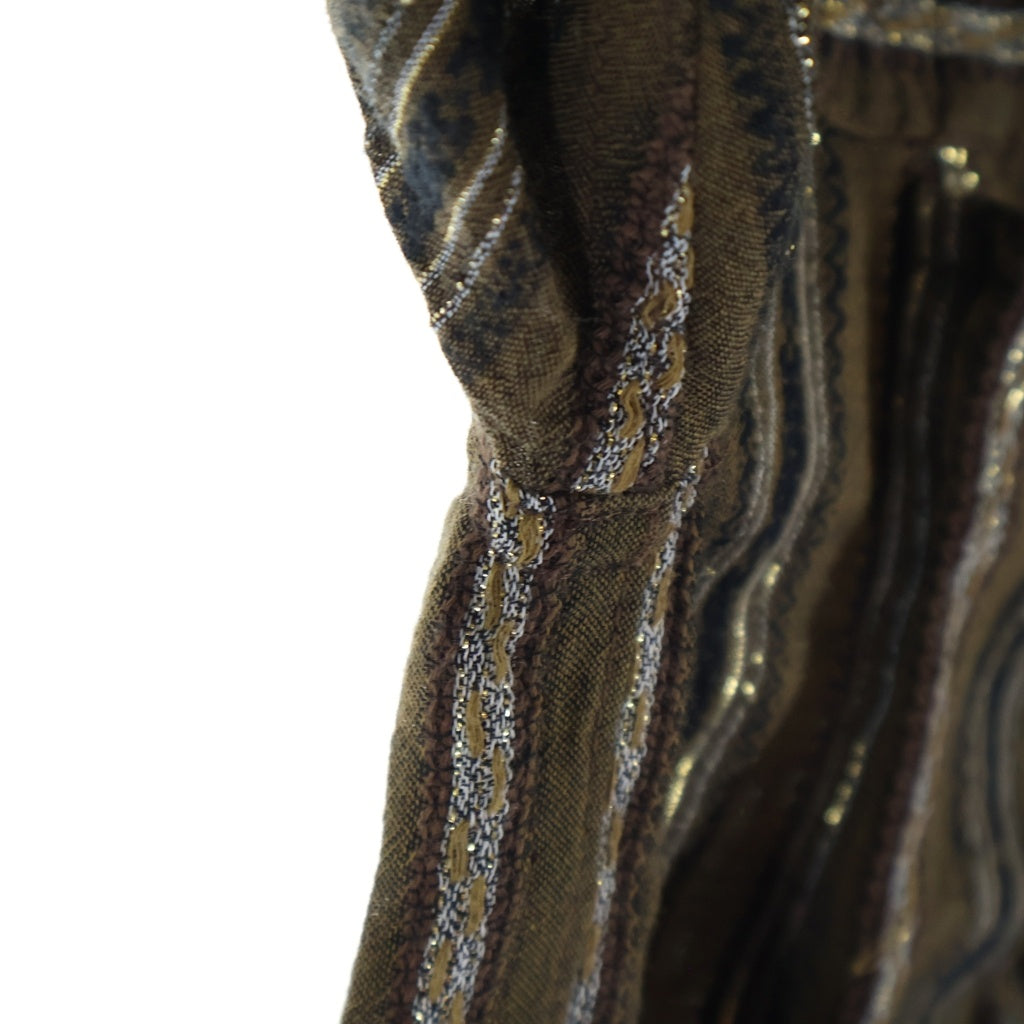 ISABEL MARANT(イザベル マラン) CHELIA SHIRTS 26ECH0340FA-D2G02I シェリアシャツ ストライプ ロングスリーブ長袖シャツ ブラウン