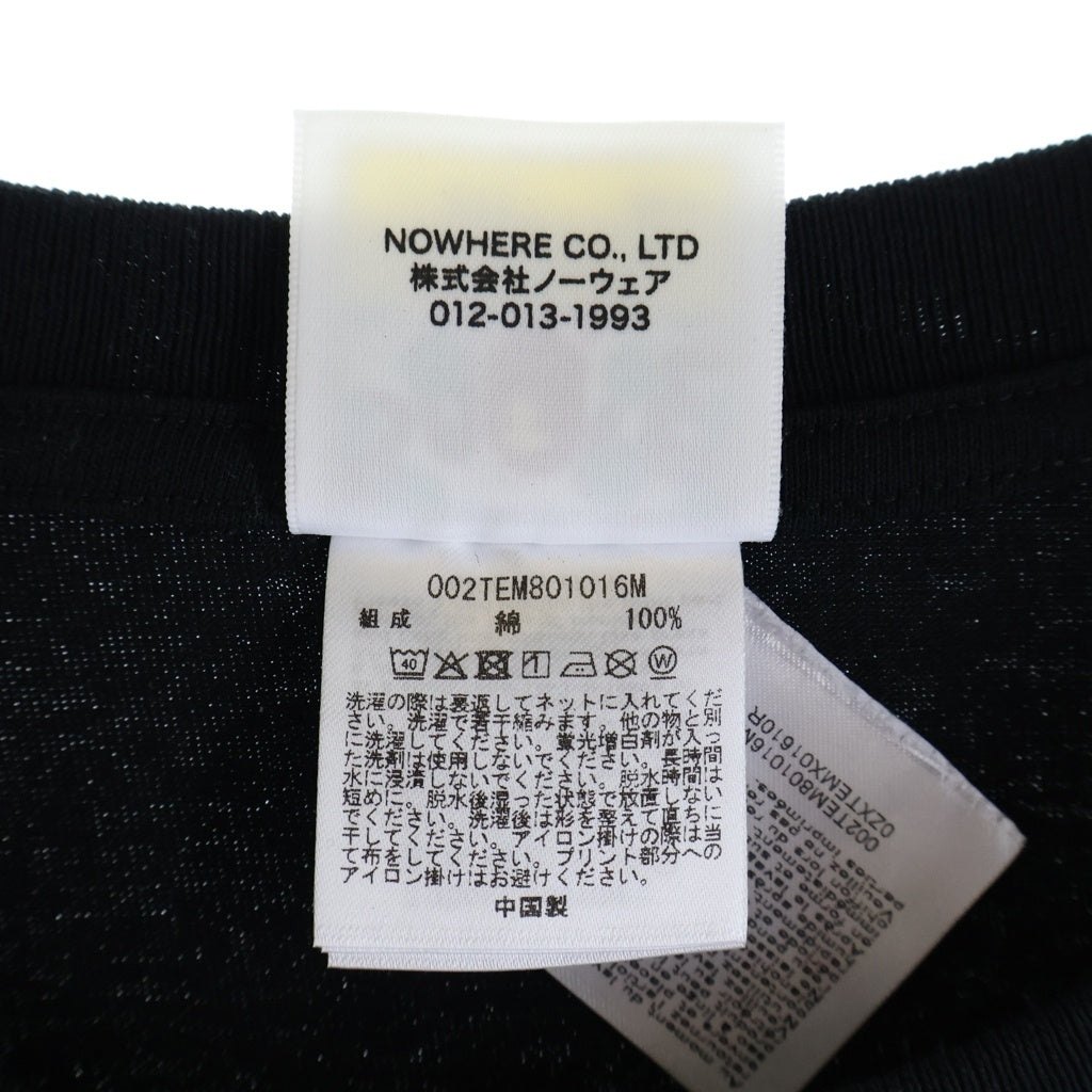A BATHING APE(アベイシングエイプ) STA STRIKE CAMO MILO ON APE HEAD カモ マイロ 半袖Tシャツ カットソー クルーネック ブラック 0ZXTEMX01610R