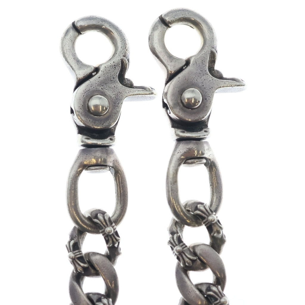CHROME HEARTS(クロムハーツ) FANCY SHORT-T/2クリップショート ファンシー ウォレットチェーン シルバー BCA077