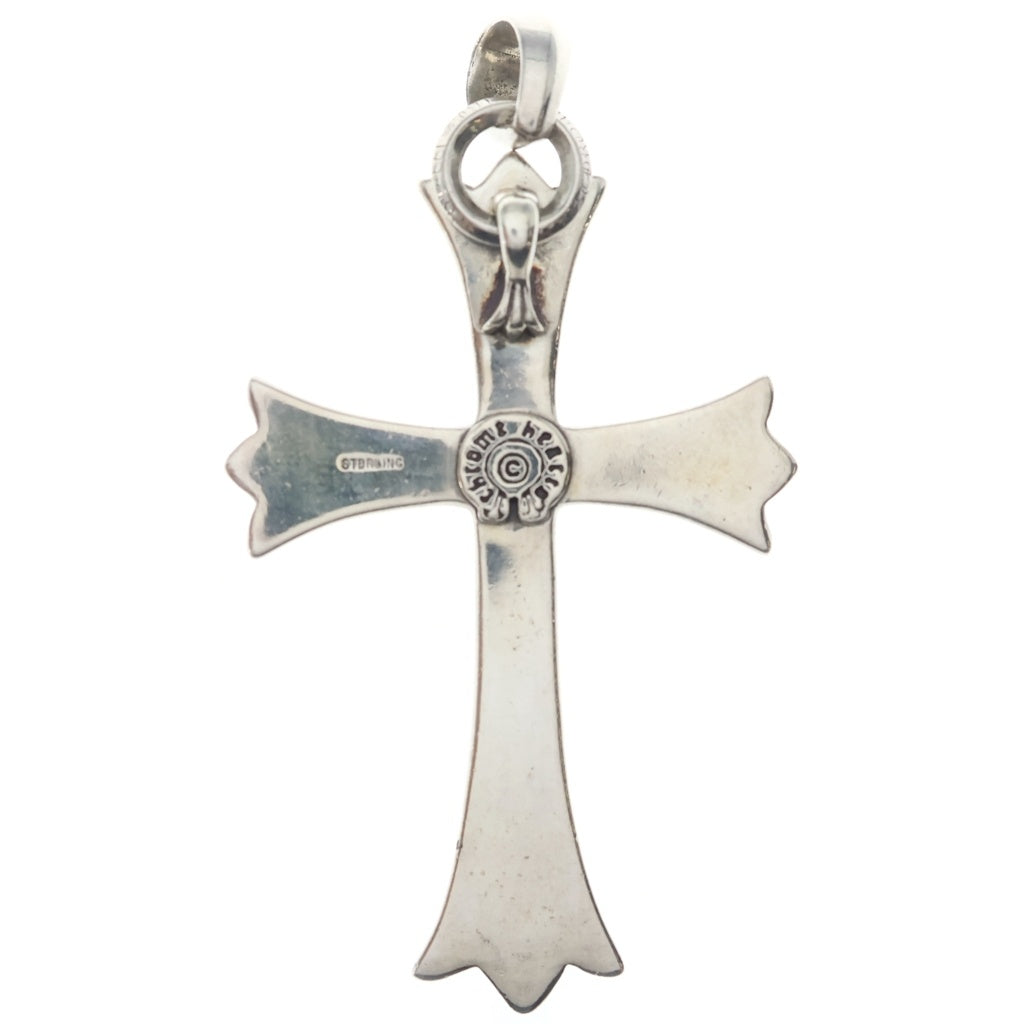 CHROME HEARTS(クロムハーツ) CH CRS LG W/BALE Wベイル ラージCHクロスペンダントトップ シルバー BCA215