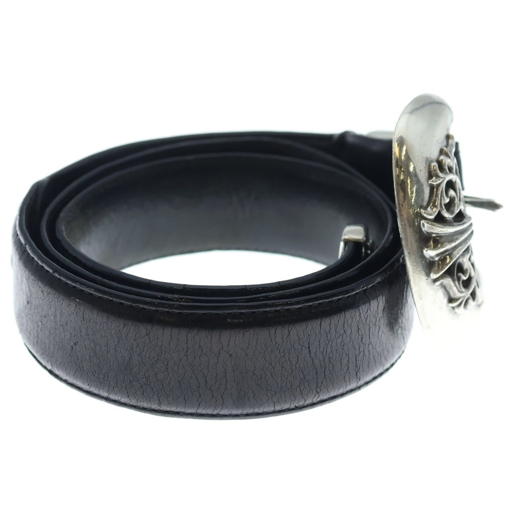 CHROME HEARTS(クロムハーツ) BLT CLASSIC 3PC クラシック 3ピース レザーベルト ブラック/シルバー