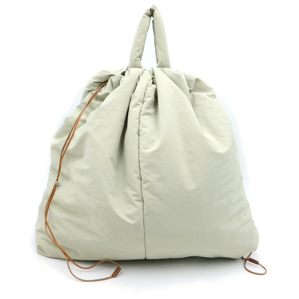JIL SANDER +(ジルサンダープラス) Padded Tote Bag パデッド ナイロントートバッグ ベージュ
