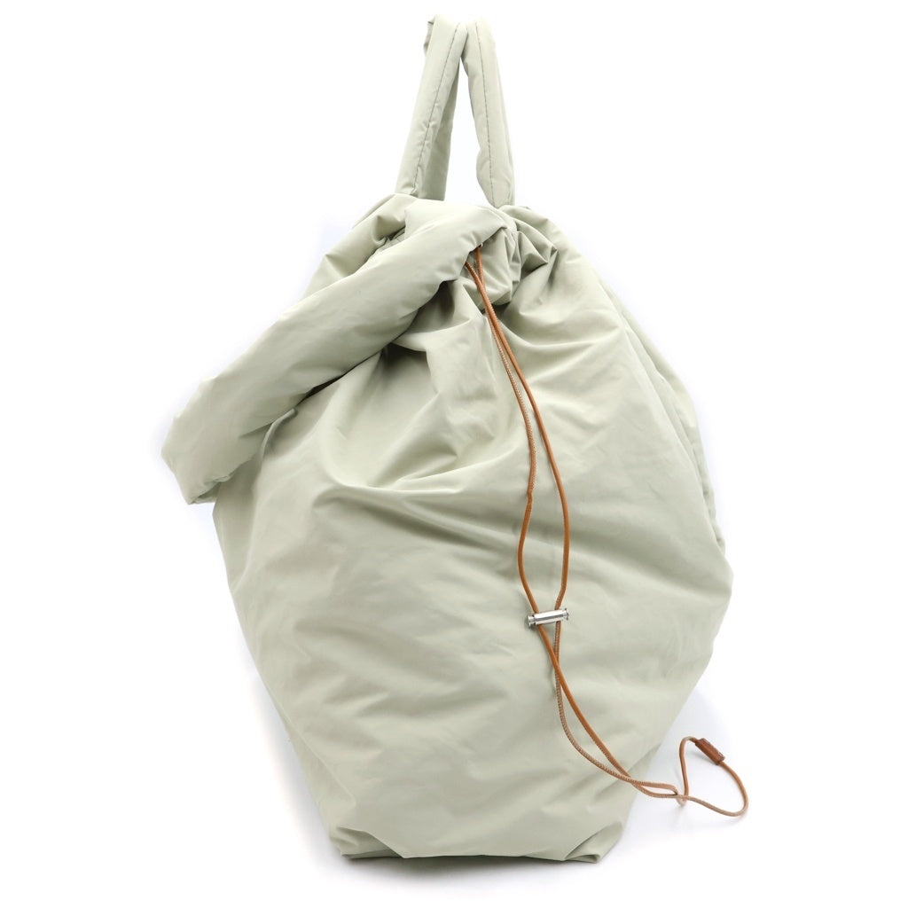 JIL SANDER +(ジルサンダープラス) Padded Tote Bag パデッド ナイロントートバッグ ベージュ