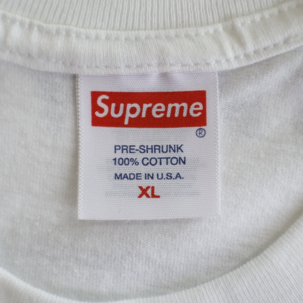 SUPREME(シュプリーム) 23AW Seoul Box Logo Tee ソウルオープン記念 ボックスロゴ クルーネック コットン半袖Tシャツ カットソー ホワイト