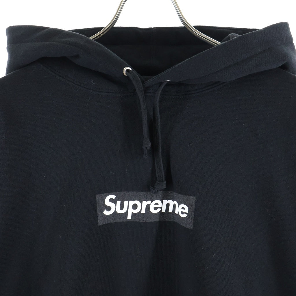SUPREME(シュプリーム) 23AW Seoul Box Logo Hooded Sweatshirt ソウルオープン記念 ボックスロゴ バックプリント フーデッド スウェットシャツ ブラック