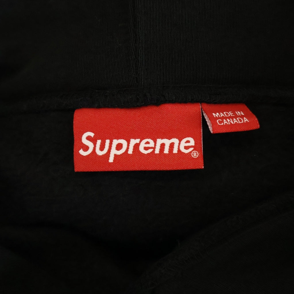 SUPREME(シュプリーム) 23AW Seoul Box Logo Hooded Sweatshirt ソウルオープン記念 ボックスロゴ バックプリント フーデッド スウェットシャツ ブラック