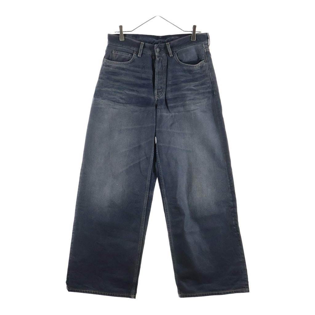 Acne Studios(アクネ ストゥディオズ) 1981 U Glossy コーティング加工 デニムパンツ ブラック C00093- C00093