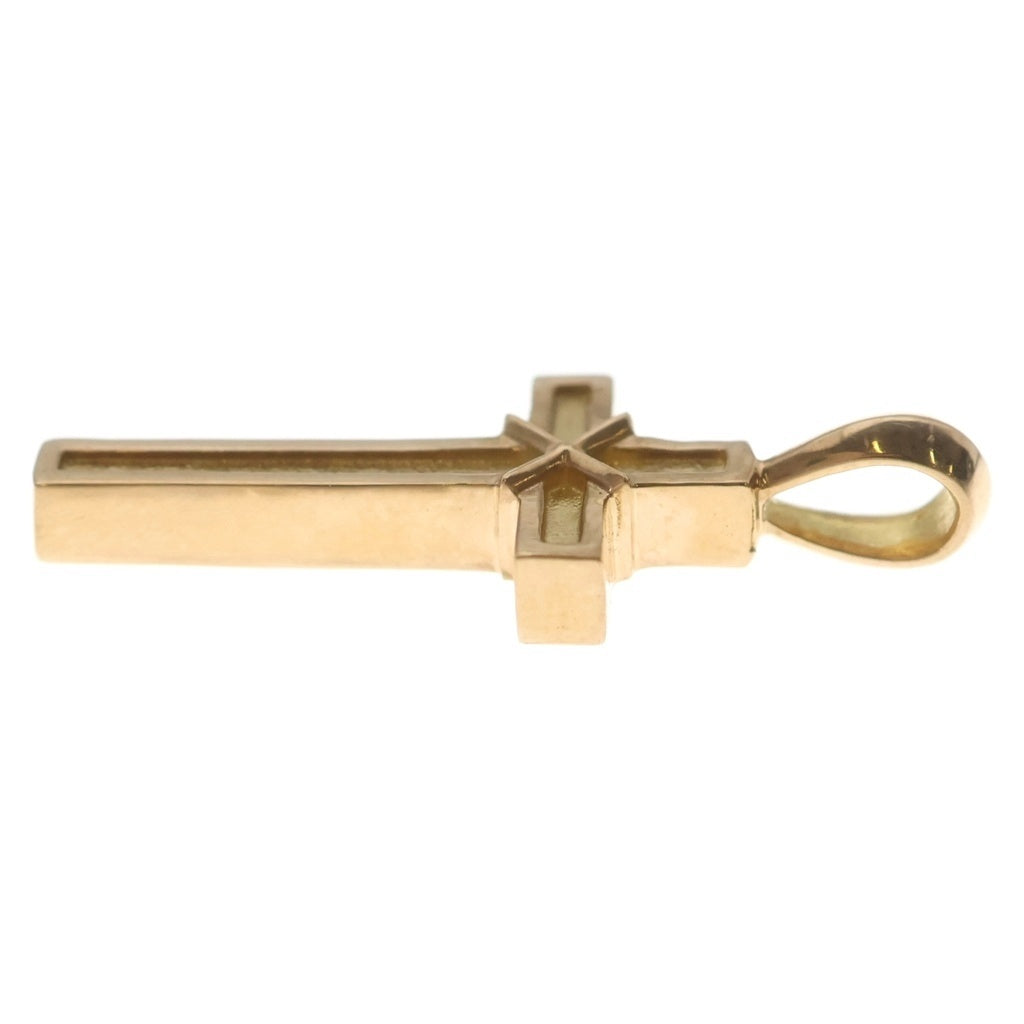 CHROME HEARTS(クロムハーツ) 22K MAPPLE THORPE メイプルソープ クロスチャーム ペンダントトップ ゴールド