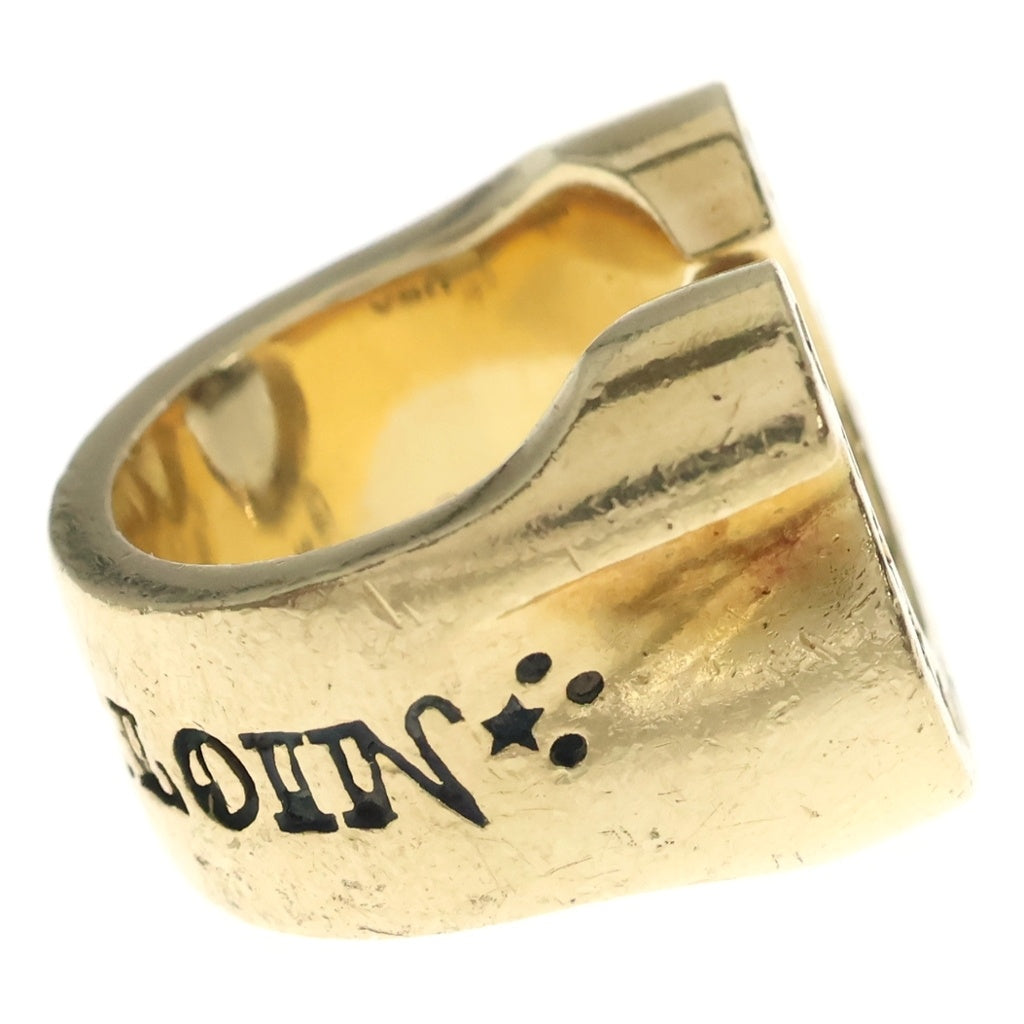 TENDERLOIN(テンダーロイン) 18K T-H.S RING SILVER ホースシューリング ダイヤ 指輪 ゴールド