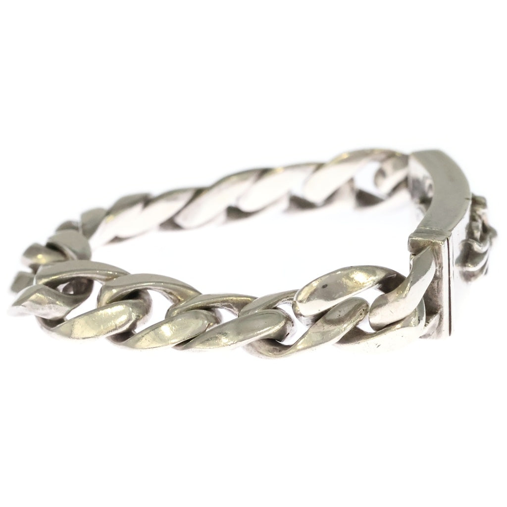 CHROME HEARTS(クロムハーツ) ID FLORAL CRS フローラルクロスIDクラシックリンク ブレスレット 13LINK シルバー BCA164