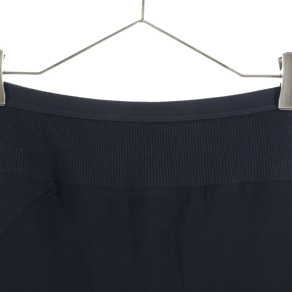 Rick Owens(リックオウエンス) 18FW 切替デザイン カットオフ ナロースカート ブラック レディース RP18F4332