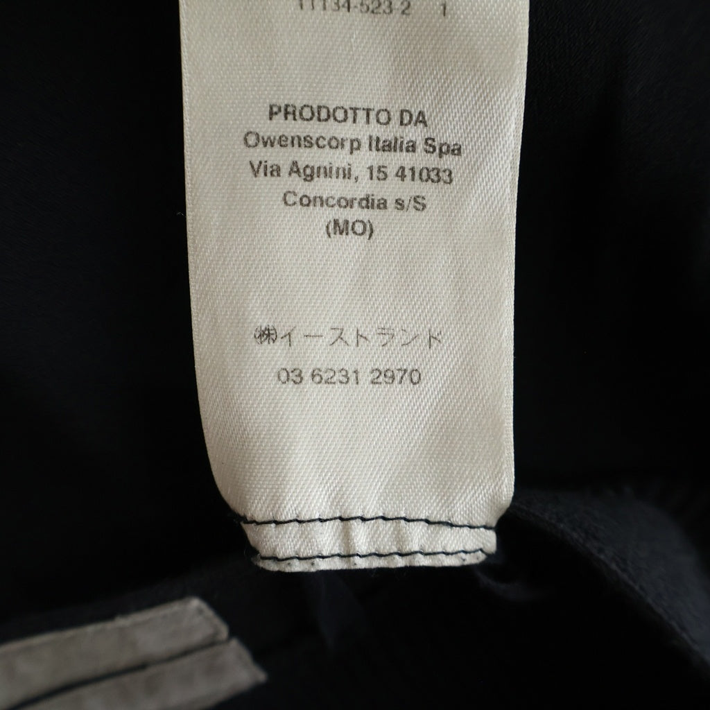 Rick Owens(リックオウエンス) 18FW 切替デザイン カットオフ ナロースカート ブラック レディース RP18F4332