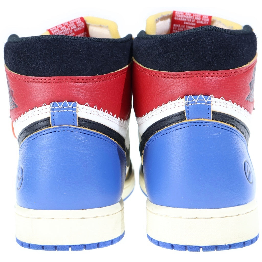 NIKE(ナイキ) ×FRAGMENT DESIGN×UNION フラグメントデザイン ユニオン ハイカットスニーカー ブラック/ブルー US11/29cm IQ7847-002