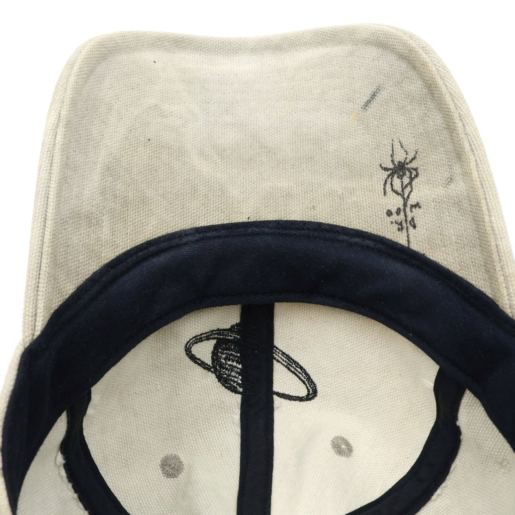 READY MADE(レディメイド) ×Dr.Woo CAP TATTO ドクターウー タトゥー ミリタリーキャップ 帽子 グレー REDW-CO-WH-00-00-02