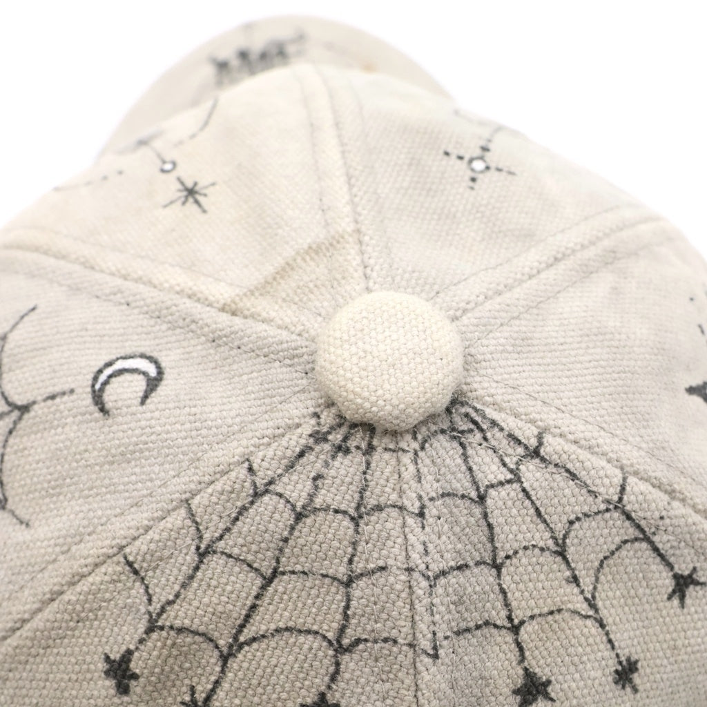 READY MADE(レディメイド) ×Dr.Woo CAP TATTO ドクターウー タトゥー ミリタリーキャップ 帽子 グレー REDW-CO-WH-00-00-02