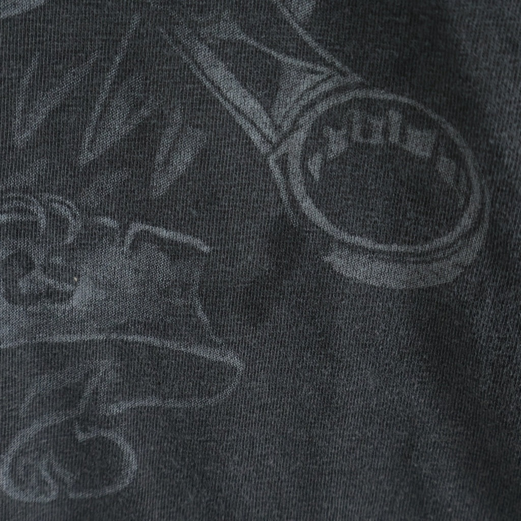 VINTAGE(ヴィンテージ) Harley-Davidson ハーレーダビッドソン アームフレイムロゴ 長袖Tシャツ ロンT グレー