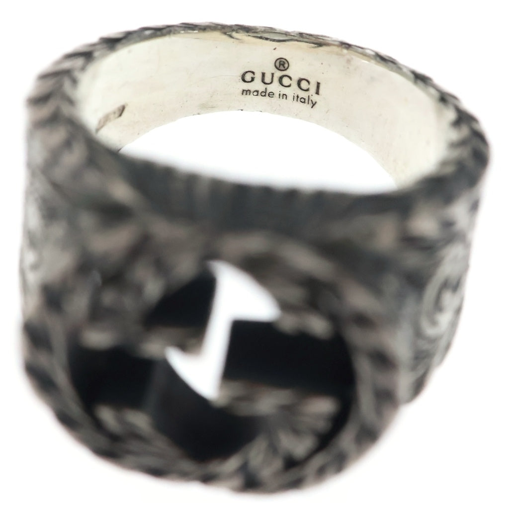 GUCCI(グッチ) インターロッキングG リング シルバー 455302 レディース