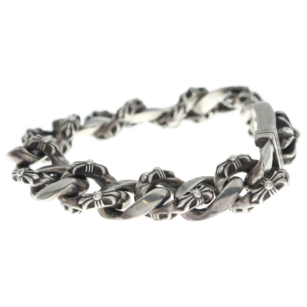 CHROME HEARTS(クロムハーツ) ID BOX FNCY CHX ボックスIDファンシーリンク ブレスレット 15LINK シルバー