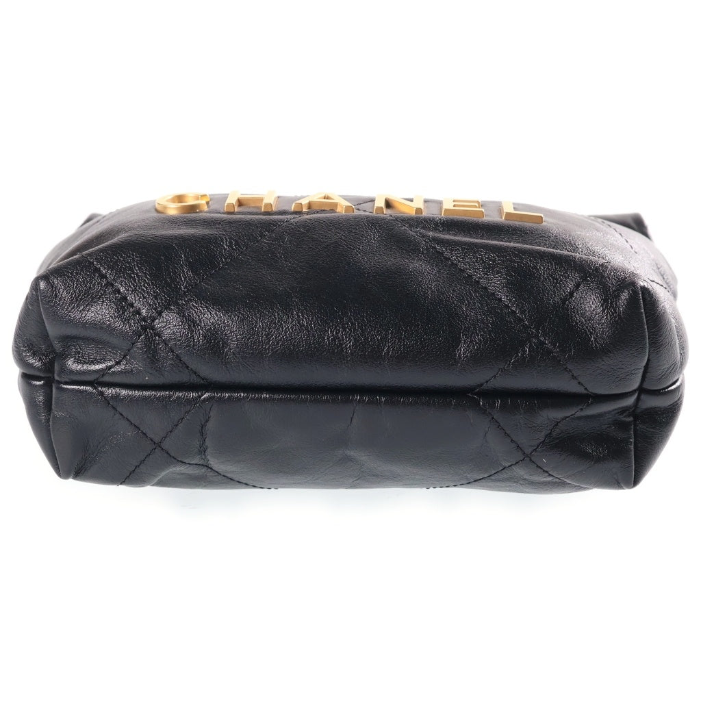 CHANEL(シャネル) Chanel 22 キルティング チェーンショルダーバッグ ブラック レディース AS3980