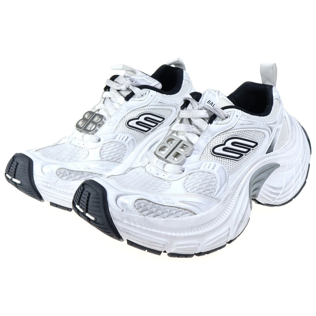 BALENCIAGA(バレンシアガ) 6XL Sneaker BBロゴ メッシュローカットスニーカー ホワイト 815859