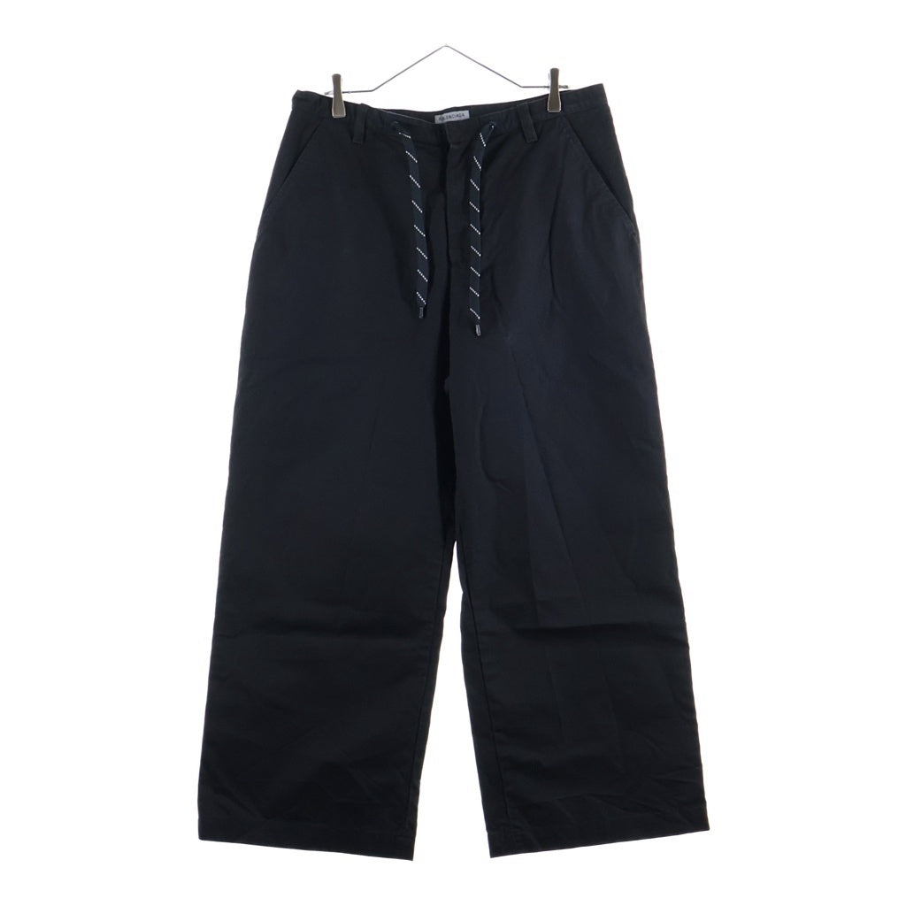 BALENCIAGA(バレンシアガ) Wide Leg Twill Chino Pants ワイドチノパンツ ブラック 871309 TKP07