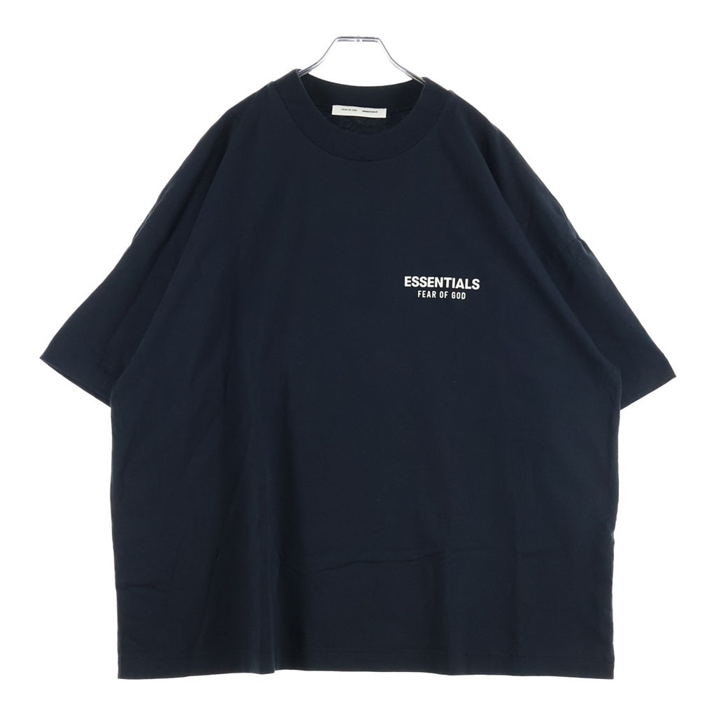 FEAR OF GOD ESSENTIALS(フィアオブゴッド エッセンシャルズ) S/S T-SHIRT ラバーロゴ 半袖Tシャツ ブラック