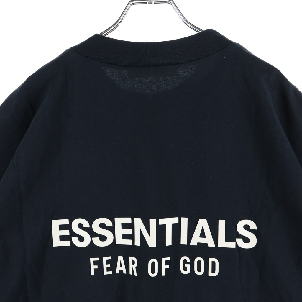 FEAR OF GOD ESSENTIALS(フィアオブゴッド エッセンシャルズ) S/S T-SHIRT ラバーロゴ 半袖Tシャツ ブラック