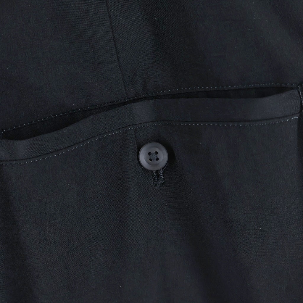 Yohji Yamamoto POUR HOMME(ヨウジヤマモト プールオム) TA TUXEDO HAKAMA PANTS HK-P12-500 タキシード ハカマタック パンツ ブラック