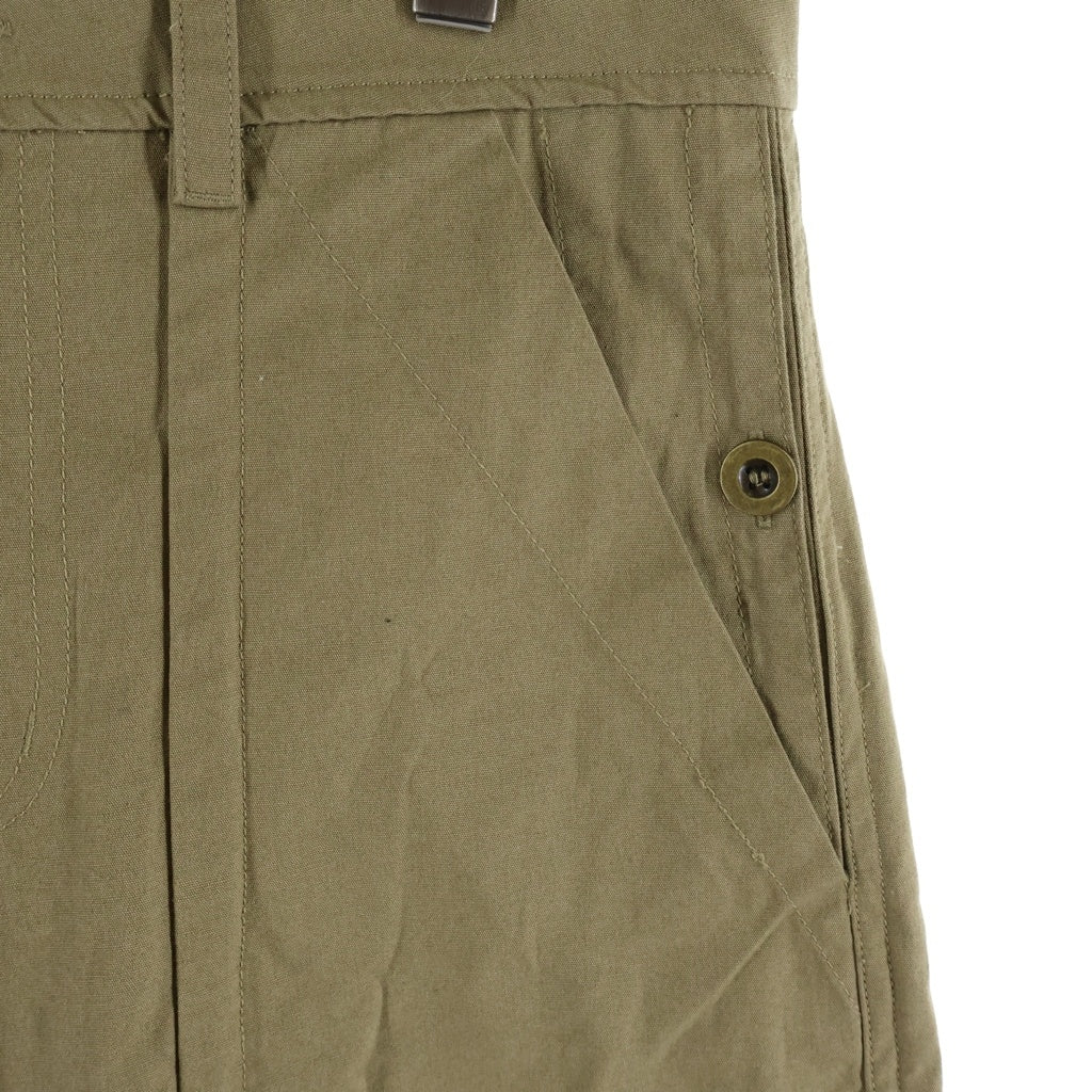 ISABEL MARANT(イザベル マラン) BRINDA TROUSERS ベルテッドストレートカーゴパンツ PA0742FAD2E03I ブラウン