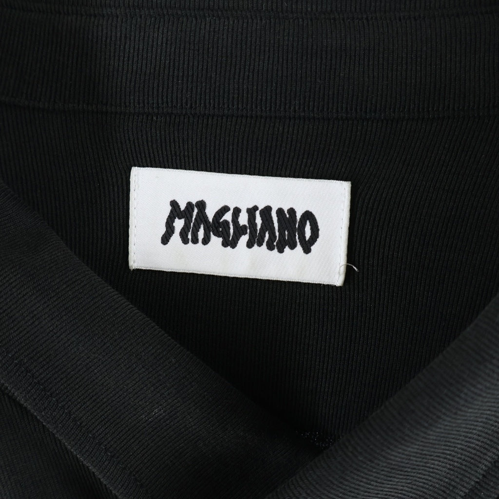 MAGLIANO(マリアーノ) 胸ポケット ロングスリーブボタンシャツ カーディガン V280228 ブラック