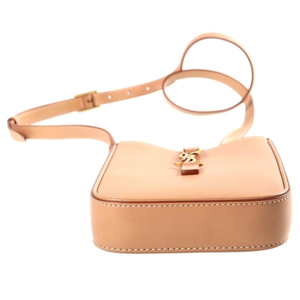 SAINT LAURENT PARIS(サンローランパリ) Le 5 A 7 カサンドラ レザーショルダーバッグ ベージュ 735214 レディース
