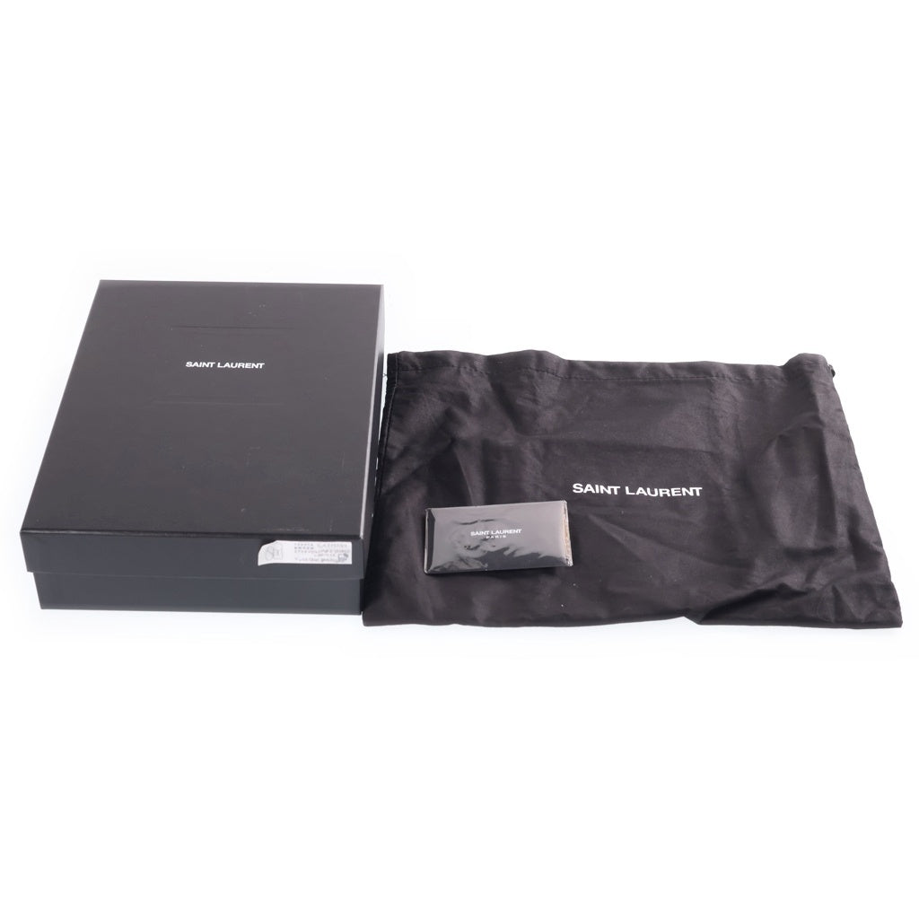 SAINT LAURENT PARIS(サンローランパリ) Le 5 A 7 カサンドラ レザーショルダーバッグ ベージュ 735214 レディース