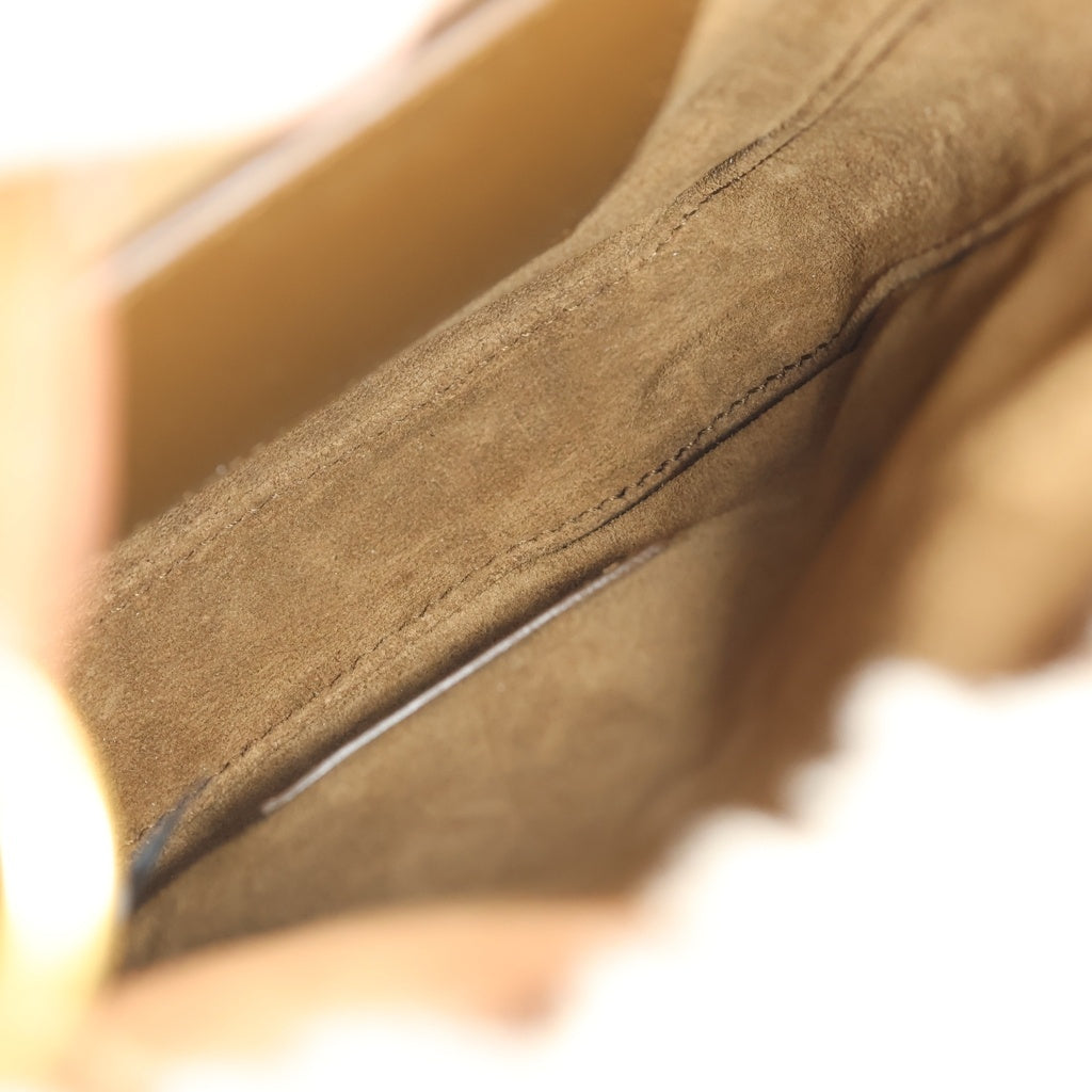SAINT LAURENT PARIS(サンローランパリ) Le 5 A 7 カサンドラ レザーボアショルダーバッグ ベージュ 760376 レディース