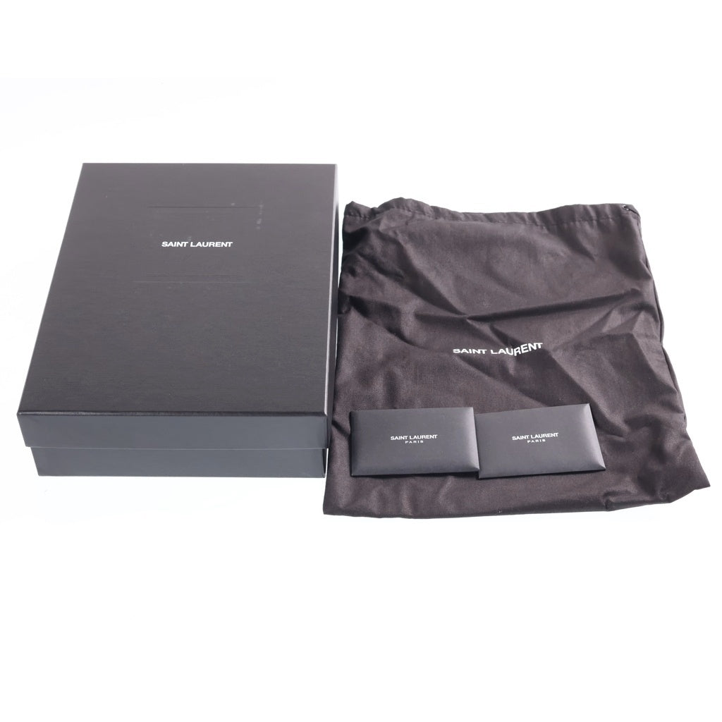 SAINT LAURENT PARIS(サンローランパリ) Le 5 A 7 カサンドラ レザーボアショルダーバッグ ベージュ 760376 レディース