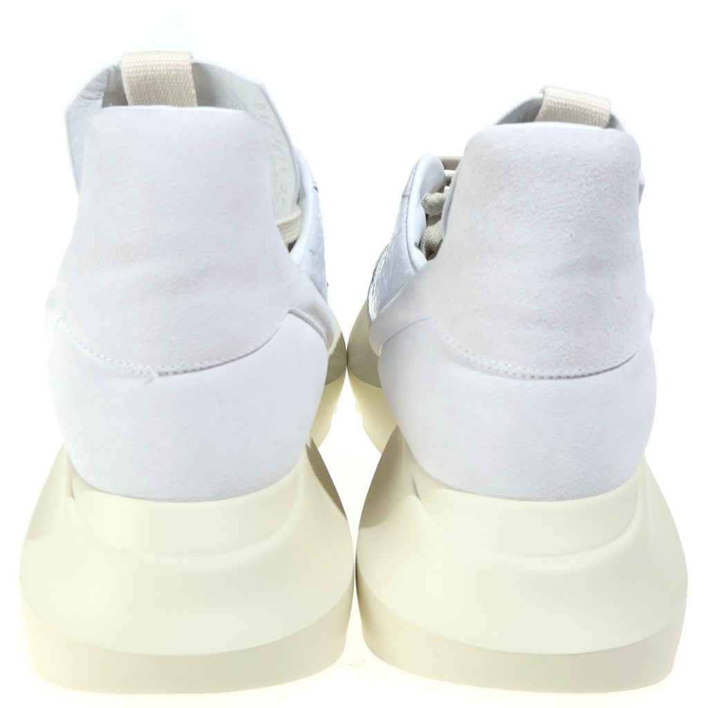 Rick Owens(リックオウエンス) 25SS GETH RUNNER ゲスランナー ハイカットシューズ ホワイト RO01E7814-SHULVS