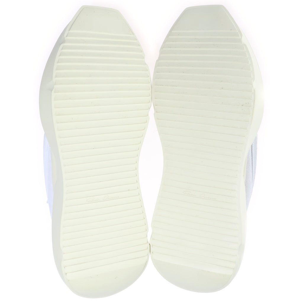 Rick Owens(リックオウエンス) 25SS GETH RUNNER ゲスランナー ハイカットシューズ ホワイト RO01E7814-SHULVS