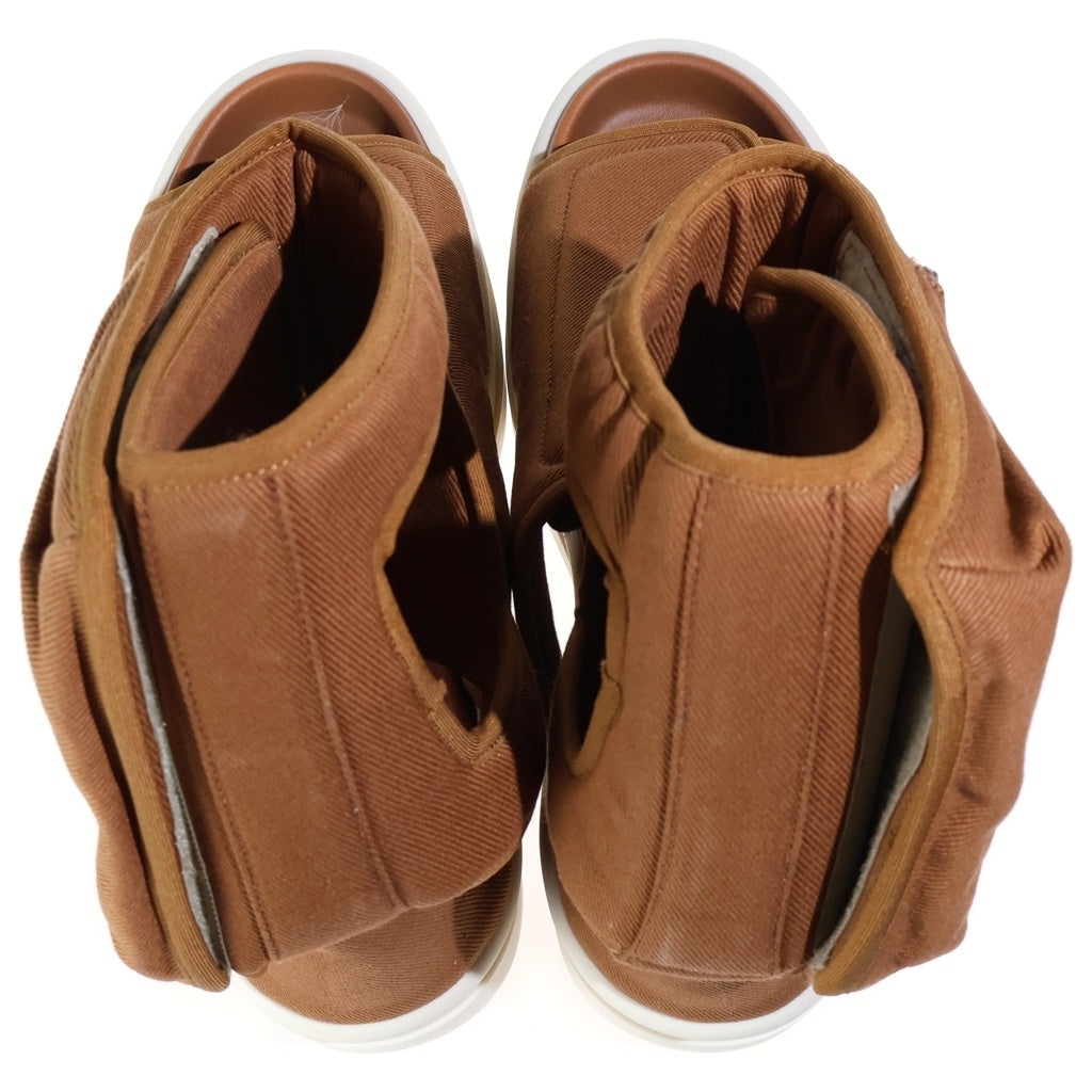 DRKSHDW(ダークシャドウ) 25SS DOUBLE BUMPER ANKLE STRAP ダブルバンパー アンクルストラップ ハイカットシューズ サンダル ブラウン DS01E3837-DO