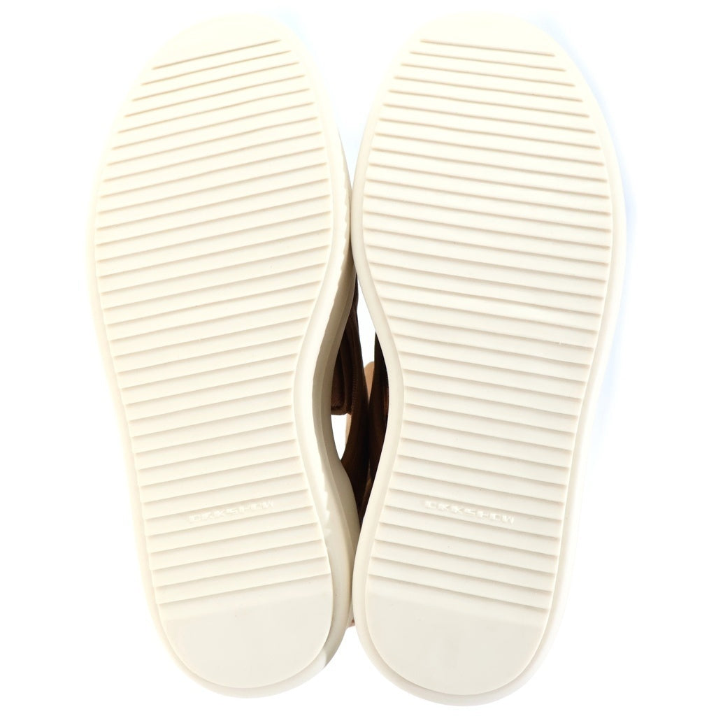 DRKSHDW(ダークシャドウ) 25SS DOUBLE BUMPER ANKLE STRAP ダブルバンパー アンクルストラップ ハイカットシューズ サンダル ブラウン DS01E3837-DO
