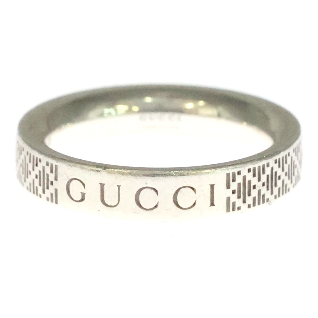 GUCCI(グッチ) ディアマンテロゴ リング 指輪 シルバー SV925