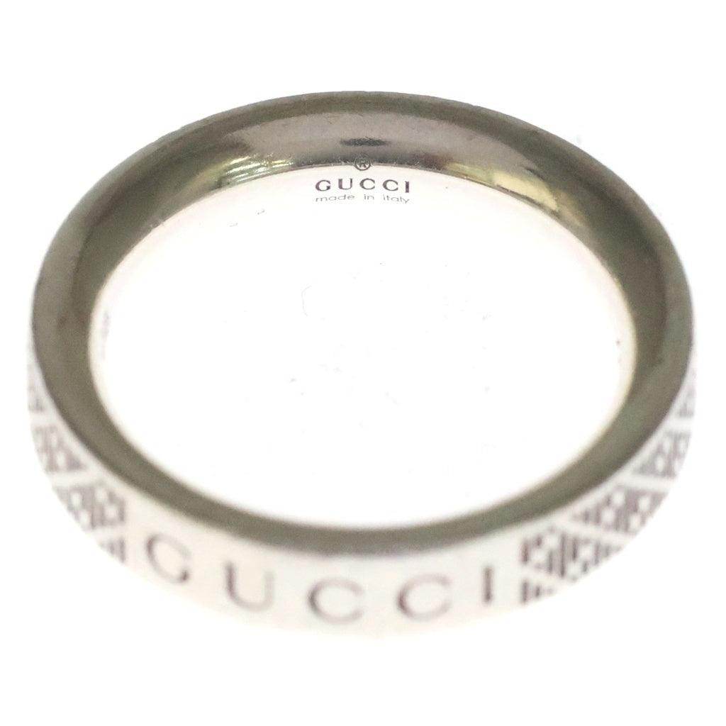 GUCCI(グッチ) ディアマンテロゴ リング 指輪 シルバー SV925