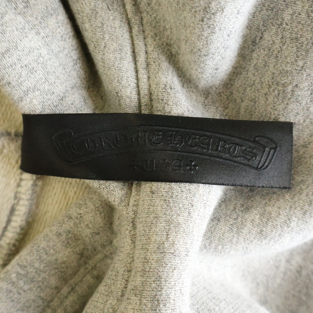 CHROME HEARTS(クロムハーツ) 7-11 HOODIE バックCHロゴクロス刺繍プルオーバーパーカー グレー