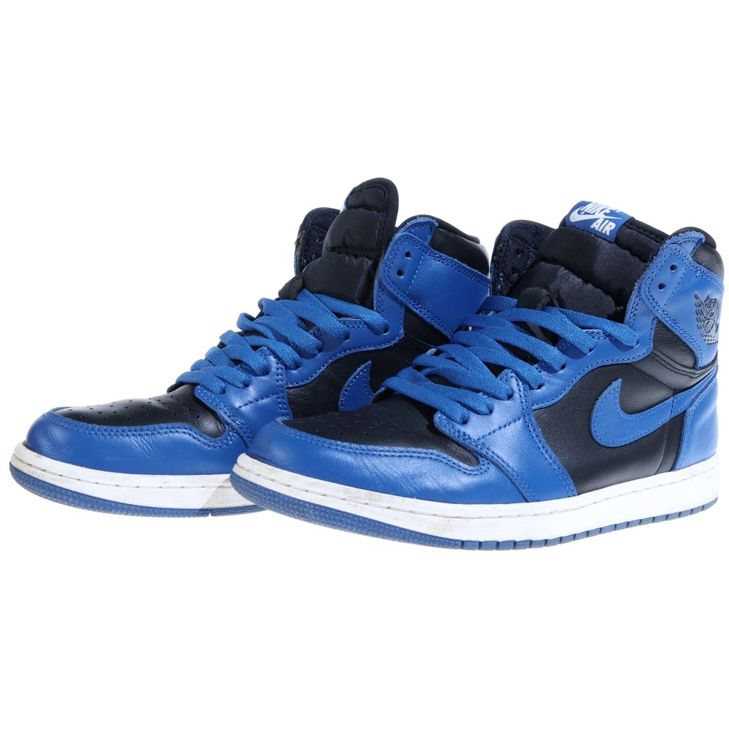 NIKE(ナイキ) AIR JORDAN1 RETRO OG DARK MARINA BLUE エアジョーダン レトロ ダークマリーナブルー ハイカットスニーカー ブラック/ブルー US10/28.0cm 555088-404