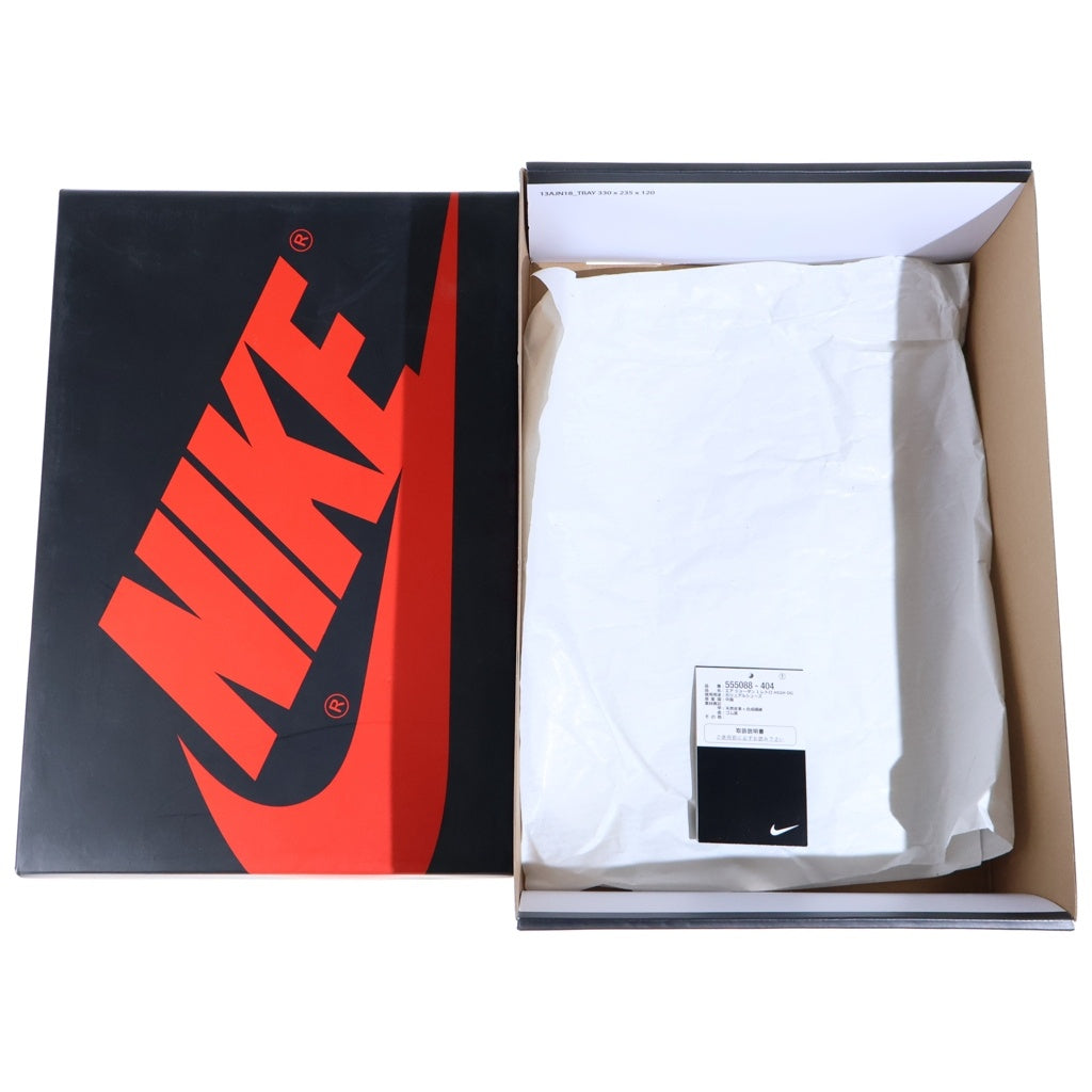 NIKE(ナイキ) AIR JORDAN1 RETRO OG DARK MARINA BLUE エアジョーダン レトロ ダークマリーナブルー ハイカットスニーカー ブラック/ブルー US10/28.0cm 555088-404