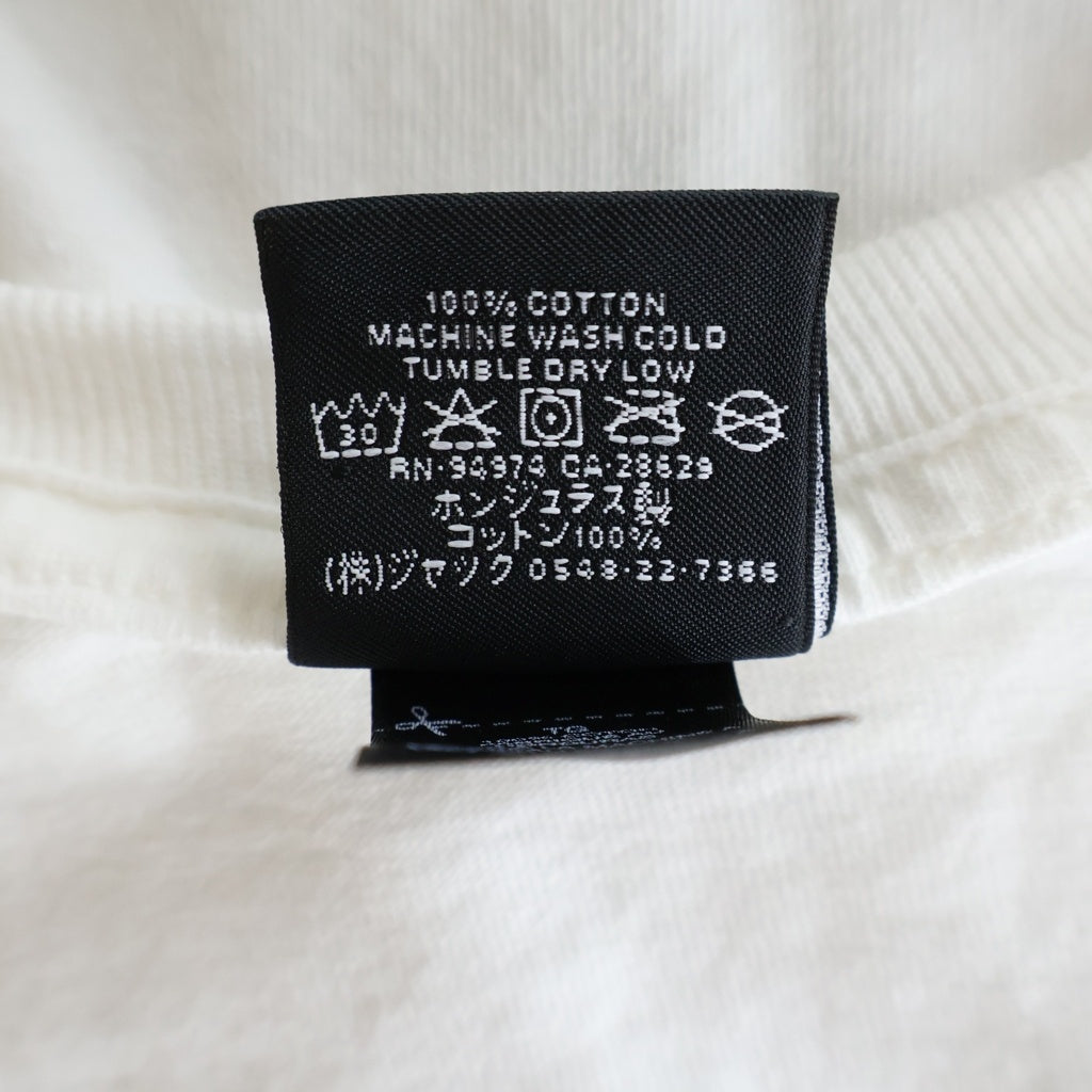STUSSY(ステューシー) 東京限定 バックロゴ Tシャツ 半袖Tシャツ カットソー クルーネック ホワイト
