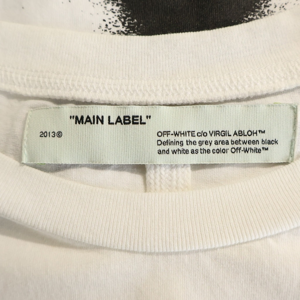 OFF-WHITE(オフホワイト) 20SS Spray T-Shirt スプレーロゴ 半袖Tシャツ ホワイト OMAA027R20185015