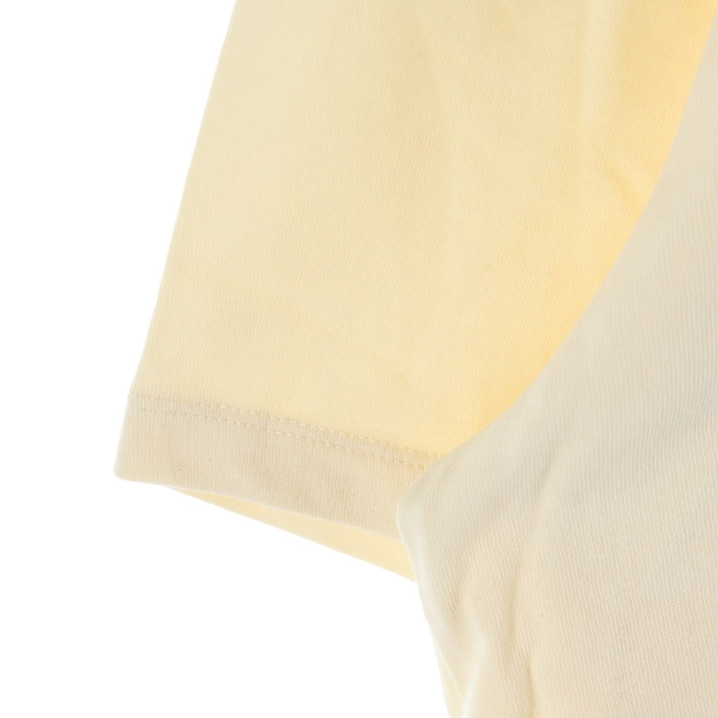 FEAR OF GOD ESSENTIALS(フィアオブゴッド エッセンシャルズ) S/S T-SHIRT ラバーロゴ 半袖Tシャツ アイボリー