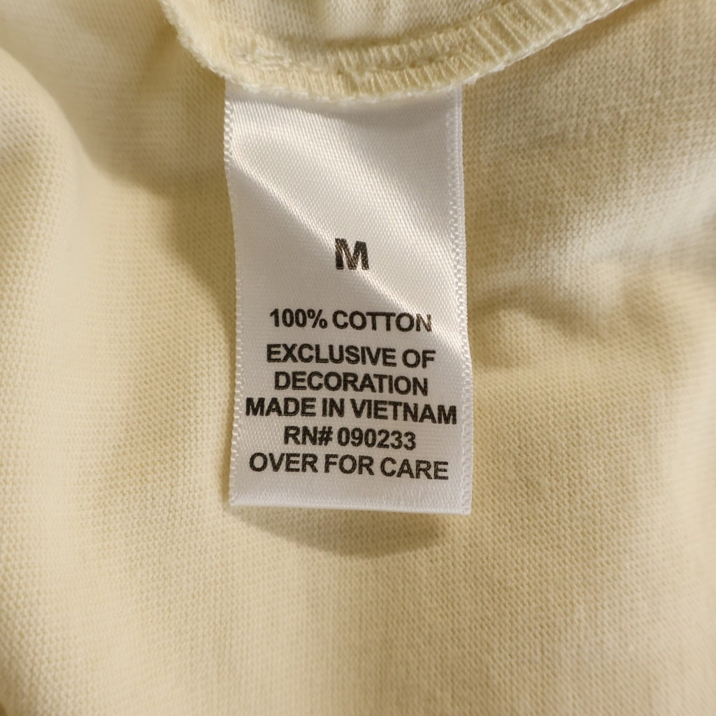 FEAR OF GOD ESSENTIALS(フィアオブゴッド エッセンシャルズ) S/S T-SHIRT ラバーロゴ 半袖Tシャツ アイボリー