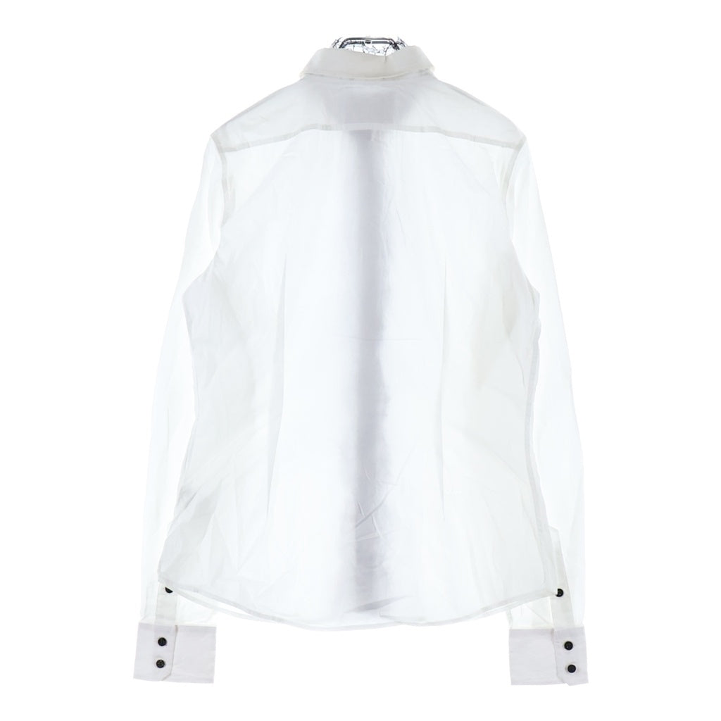 DOLCE & GABBANA(ドルチェアンドガッバーナ) L/S Shirt レース 長袖シャツ ホワイト
