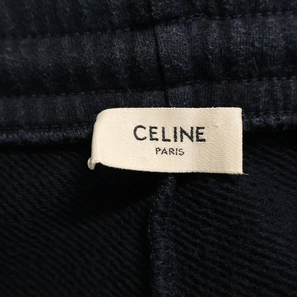 CELINE(セリーヌ) Triomphe Sweat Pants トリオンフ カシミヤ混 スウェットパンツ ネイビー 2Z072450I