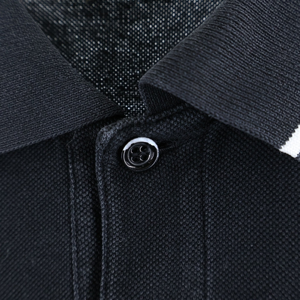 DIOR(ディオール) Bee Polo Shirt ロゴ刺繍 半袖ポロシャツ ブラック 733J805B0373